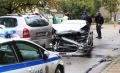 Шофьор удари 5 коли при гонка с полицията