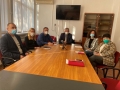 Областният управител Николай Шушков проведе работна среща с ръководството на РЗИ – Благоевград