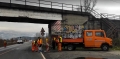 Натоварен трафик в посока Банско, тежка техника затруднява движението в района на Симитли