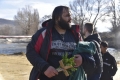 Любомир Янев, уловил Богоявленския кръст в Симитли, дари средства за изграждането на чешма и навес в махала  Косячка” на квартал  Ораново”