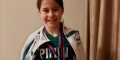 Второкласничка от Симитли със златен и сребърен медал от турнир по плуване