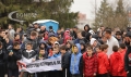 Клубове, деца и фенове протестираха пред сградата на БФС
