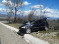 Петима възрастни и бебе са ранени при катастрофата край Петрич