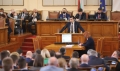 Премиерът Кирил Петков и вицепремиерите на блиц-контрол в парламента