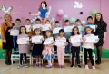 Детска градина  Радост  – филиал Крупник с грамоти от IV-тия национален конкурс  Картичка за мама!