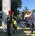 Председателят на Общински съвет Благоевград, Радослав Тасков, и съветници почетоха паметта на Ботев и загиналите за свободата на България