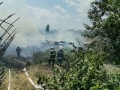 Стопанска постройка се запали в Благоевград