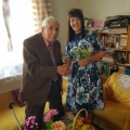 Иван Захов от село Баня – живата история на теснолинейката Септември – Добринище, днес празнува своя 97-ми рожден ден