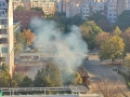 Пожар избухна при Стопанския факултет на ЮЗУ Неофит Рилски