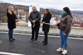 Зам.-кметът на Благоевград Мария Петрова официално откри новоизградената ул.  Листопад
