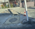 Гаранция – Франция: Кръпки по новия асфалт по пътя за Банско