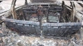 НА ВЪГЛЕН: Кола без номера изгоря на пътя Симитли - Банско