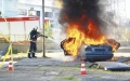 Огнена вендета! Автомобили горяха в Сандански и село Гега, разследват умишлен палеж