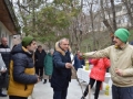 Кметът Илко Стоянов присъства на ритуал по зарязване на лозя в Защитено жилище за лица с психични разстройства  Искра