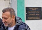 Ветерани на Вихрен Сандански откриха възпоменателна плоча в памет на двамата футболни треньори Кирил Марков и Симеон Митов