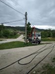 Община Разлог подобрява доставката на електроенергия в ромския квартал в село Баня