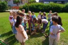 Бъдещи първокласници засадиха млади дръвчета в Разлог