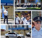 Служители на МВР излязоха на протест пред сградата на ОДМВР в Благоевград