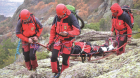 18 планински спасители от отряди Благоевград и Сандански в тежка нощна спасителна операция на възрастен турист в Пирин