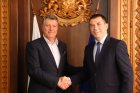 Кметът Иван Кадев се срещна с посланика на Косово у нас