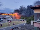 7 часа е продължило гасенето на пожара на търговския център в Гоце Делчев
