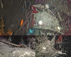 Снежен ад за теснолинейката в Родопите