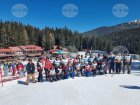 Страхотна надпревара беляза държавното първенство по ски за журналисти в Банско