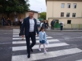 Обновени пешеходни пътеки около училищата в Благоевград за първия учебен ден