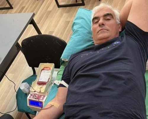 Кметът на Дупница Първан Дангов се включи в кампания за даряване на кръв