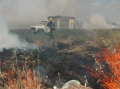 Пожар погълна 50 декара трева и храсти край Петрич