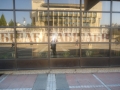 Хотел Ален Мак в центъра на Благоевград осъмна облепен с плакати Аз подкрепям АБВ