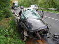 Катастрофа между ТИР и лек автомобил затапи Кресненското дефиле (СНИМКИ)