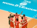 Мъжкият национален отбор по волейбол на България постигна първа и единствена победа в Световната лига срещу тима на Австралия