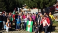 Клубът по Туризъм  Бъндерица  развя банското знаме на Черни връх