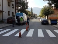 В Банско се обновяват пешеходните пътеки за предстоящата учебна година