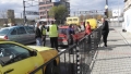Четири коли се нанизаха на кръстовище в Благоевград, един е ранен