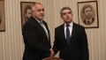 Борисов и Цветанов влязоха в президентството, на ход е Плевнелиев