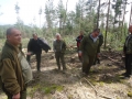 3-ма от ДГС - Разлог начело с началник участъка Радослав Манзуров работят и частно в държавните гори