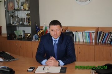 Гл. секретар на МВР Георги Костов представи новия директор на ОДМВР-Благоевград  старши комисар Христо Разсолков