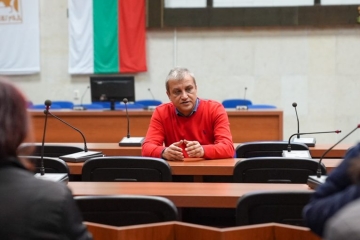Кметът Илко Стоянов пред екипа на СБАЛО  Св. Мина : Заедно трябва да работим за развитие и надграждане на лечебното заведение