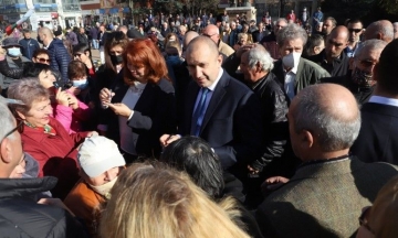 Румен Радев: ГЕРБ нямат шанс да имат свой президент! Няма и да управляват повече!