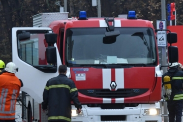 Пожар в центъра на Дупница