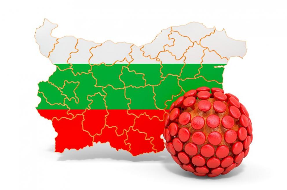 COVID картата на България се оцветява в зелено