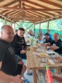 Най - малката сурвакарска група от село Сушица с бабугерските банкети