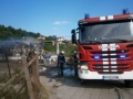 Тир с хартия изгоря на Е-79 край Дупница тази нощ