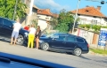 3 коли в сблъсък на кръстовище в Банско