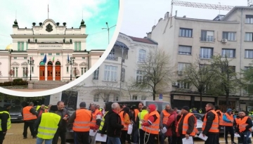 Пътните строители излизат на ежедневни протести в цялата страна