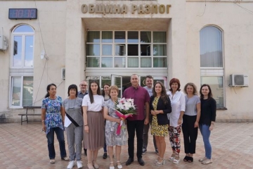 Пенсионира се дългогодишния служител в Община Разлог Ирина Рачева