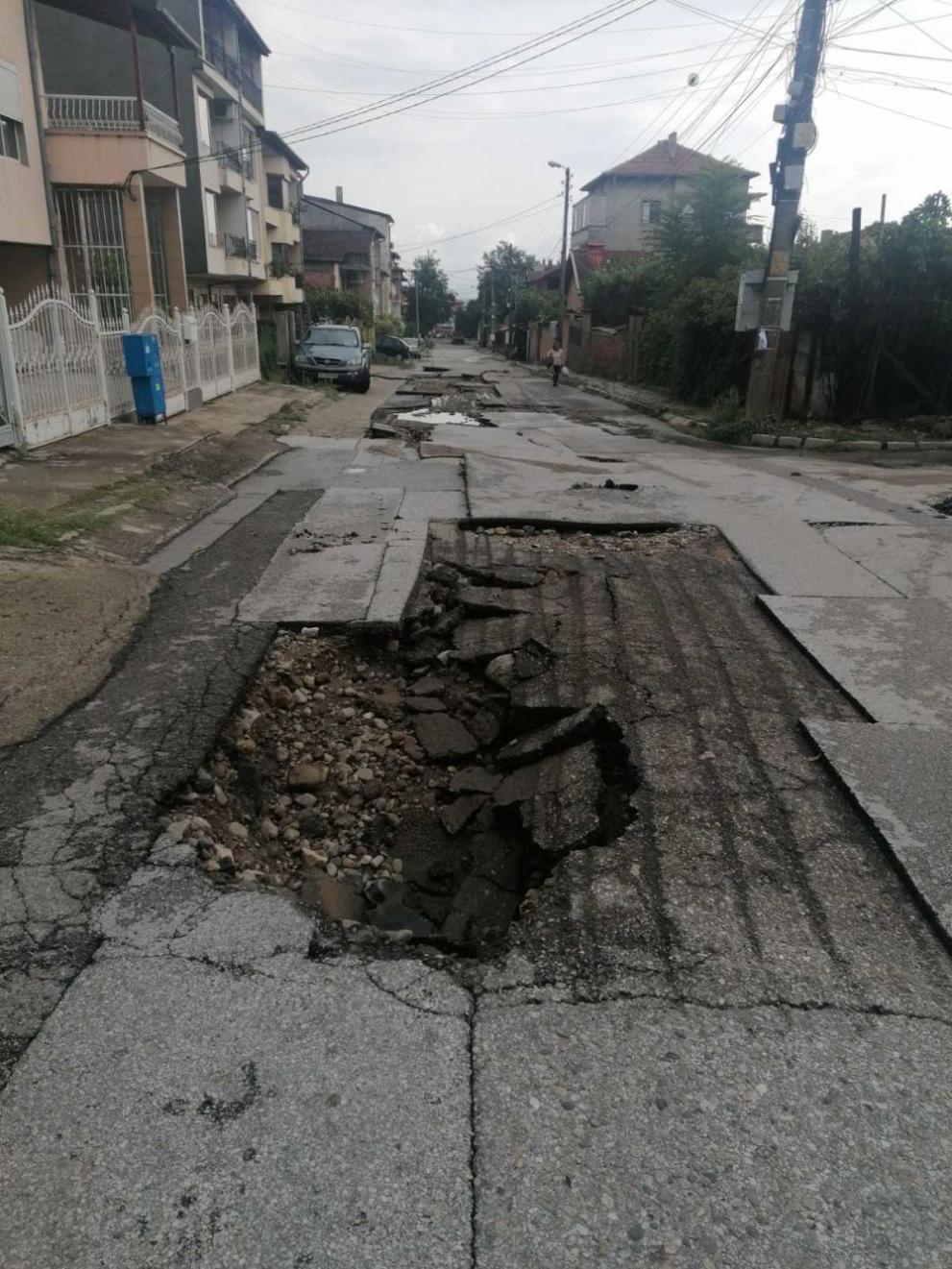 Поредно бедствие: Адът се стовари и върху Петрич след оглушителен гръм