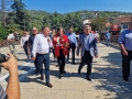 Лидерът на БСП Корнелия Нинова пристигна в Благоевград